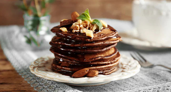 Muscle Builder Chocolate Pancakes